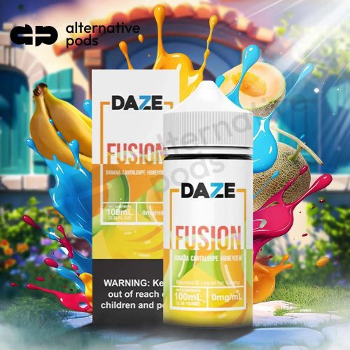 7 Daze Fusion Synthetic Nicotine E-Liquid 100ML 7 Daze