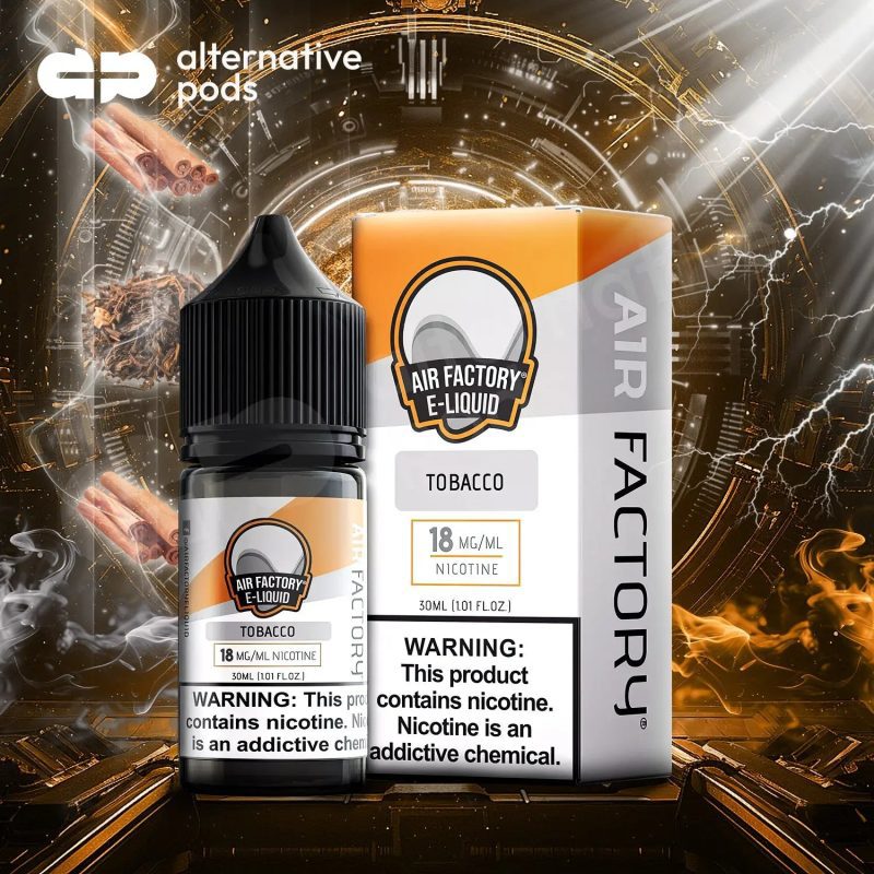 AIR FACTORY Salts Nicotine Salt E-Liquid 30ML - Alternative pods | Online Vape & Smoke Shop