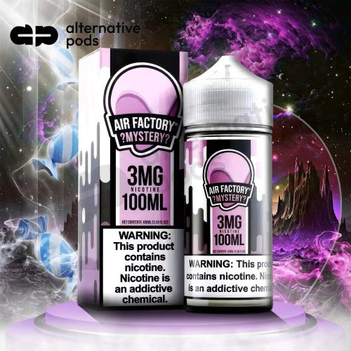 AIR FACTORY Synthetic Nicotine E-Liquid 100ML - ?Mystery? 