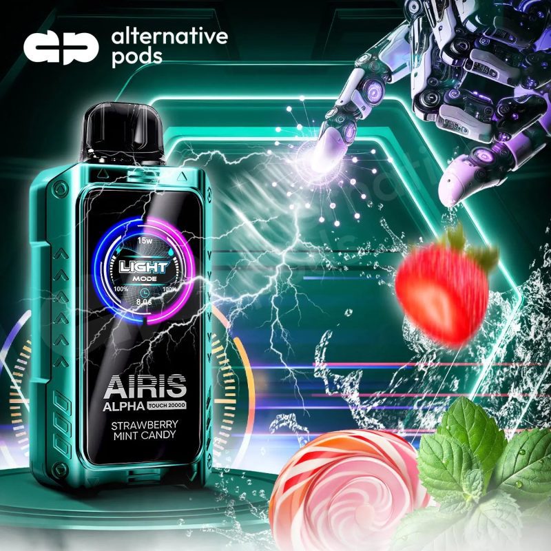 AIRIS Alpha Touch 20K - Strawberry Mint Candy