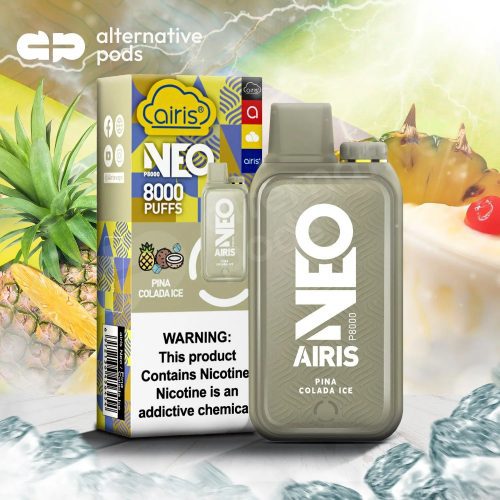 AIRIS NEO P8000 Disposable Vape - Pina Colada Ice 