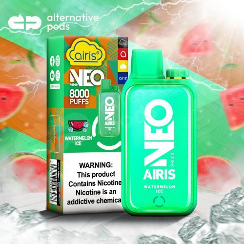 AIRIS NEO P8000 Disposable Vape - Watermelon Ice 