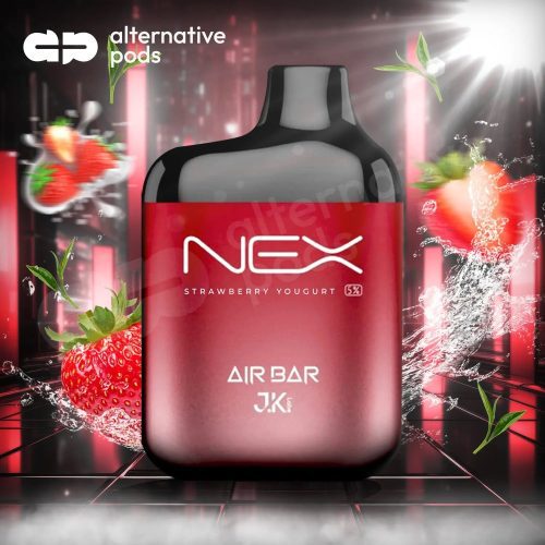 Air Bar NEX 6500 Disposable Vape - Strawberry Yougurt 