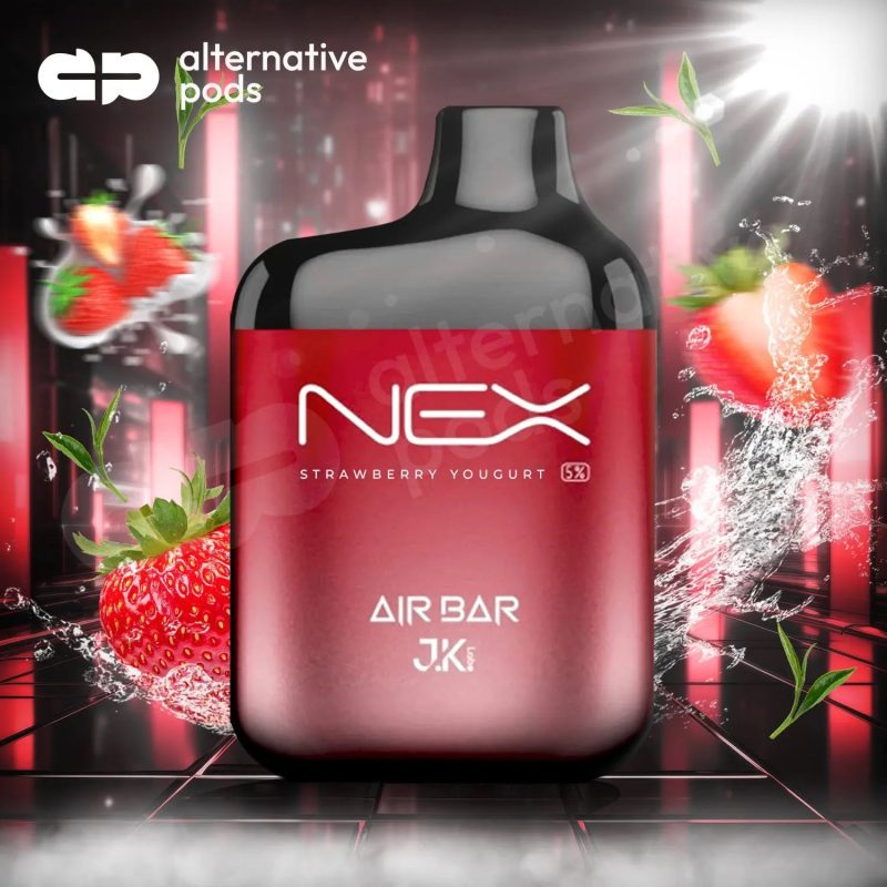 Air Bar NEX 6500 Disposable Vape - Strawberry Yougurt