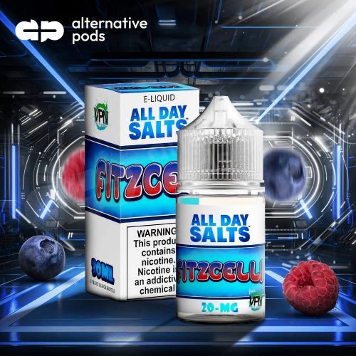 All Day Salts Nicotine Salt E-Liquid By VPN Liquids 30ML - Alternative pods | Online Vape & Smoke Shop