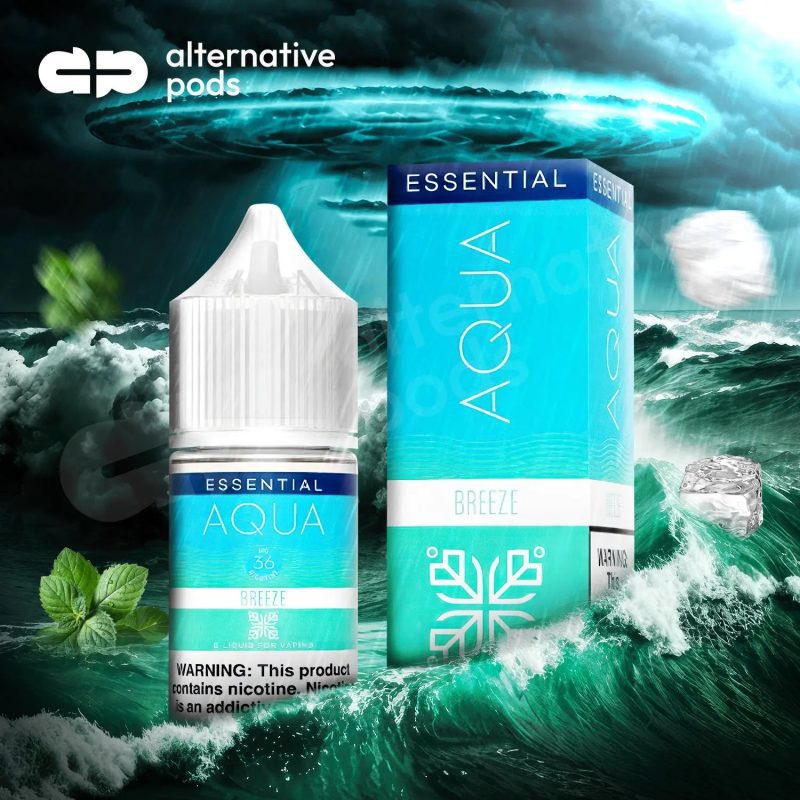 Aqua Essential Nicotine Salt E-Liquid By Marina Vape 30ML - Alternative pods | Online Vape & Smoke Shop