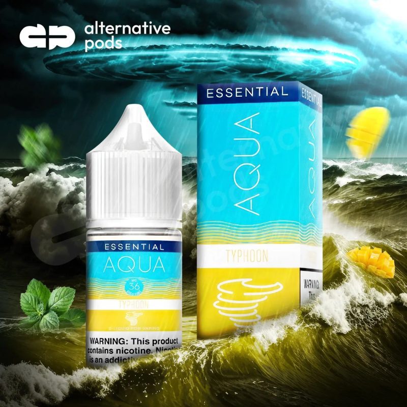 Aqua Essential Nicotine Salt E-Liquid By Marina Vape 30ML - Alternative pods | Online Vape & Smoke Shop