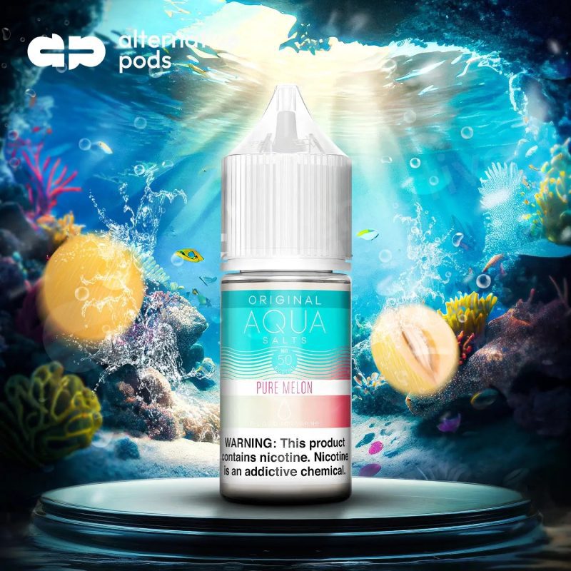 Aqua Salts Synthetic Nicotine Salt E-Liquid By Marina Vape 30ML - Alternative pods | Online Vape & Smoke Shop