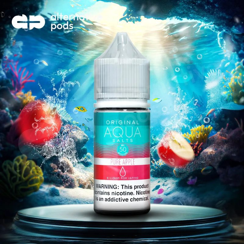 Aqua Salts Synthetic Nicotine Salt E-Liquid By Marina Vape 30ML - Alternative pods | Online Vape & Smoke Shop