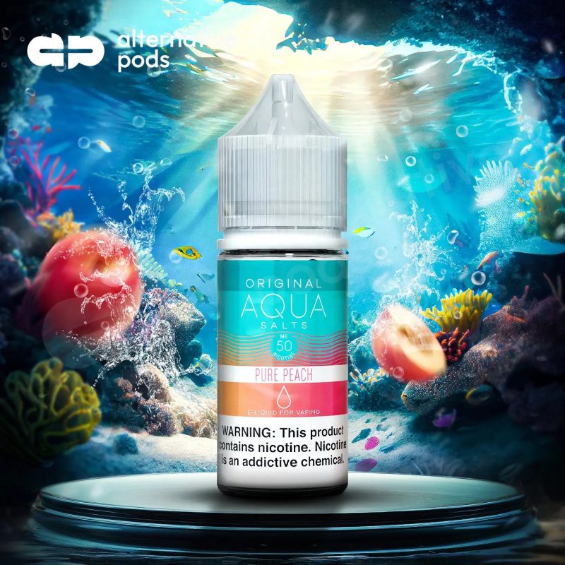 Aqua Salts Synthetic Nicotine Salt E-Liquid By Marina Vape 30ML - Alternative pods | Online Vape & Smoke Shop