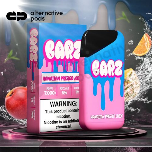 BARZ 7K DISPOSABLE VAPE - Hawaiian Pressed Juice