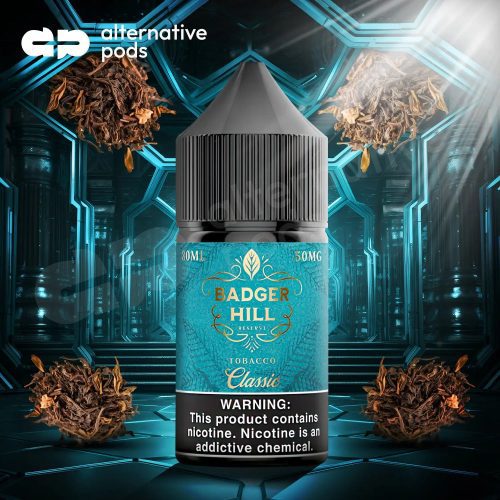 Badger Hill Reserve Synthetic Nicotine Salt E-Liquid 30ML - Alternative pods | Online Vape & Smoke Shop