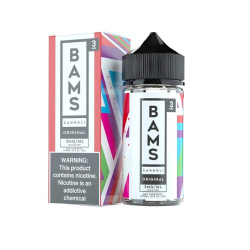 Bam's Cannoli E-Liquid 100ML - Alternative pods | Online Vape & Smoke Shop