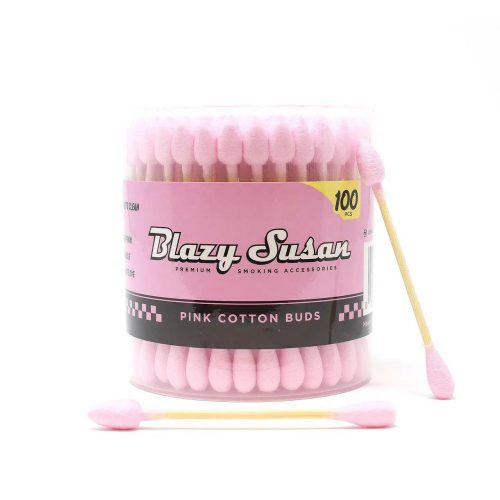 Blazy Susan Blazy Pink Cotton Buds - 100ct Jar - Alternative pods | Online Vape & Smoke Shop