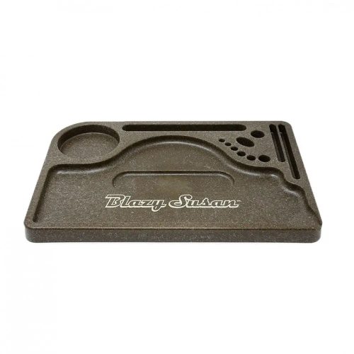 Blazy Susan Hemp Plastic Rolling Trays 12 X 8" - Alternative pods | Online Vape & Smoke Shop