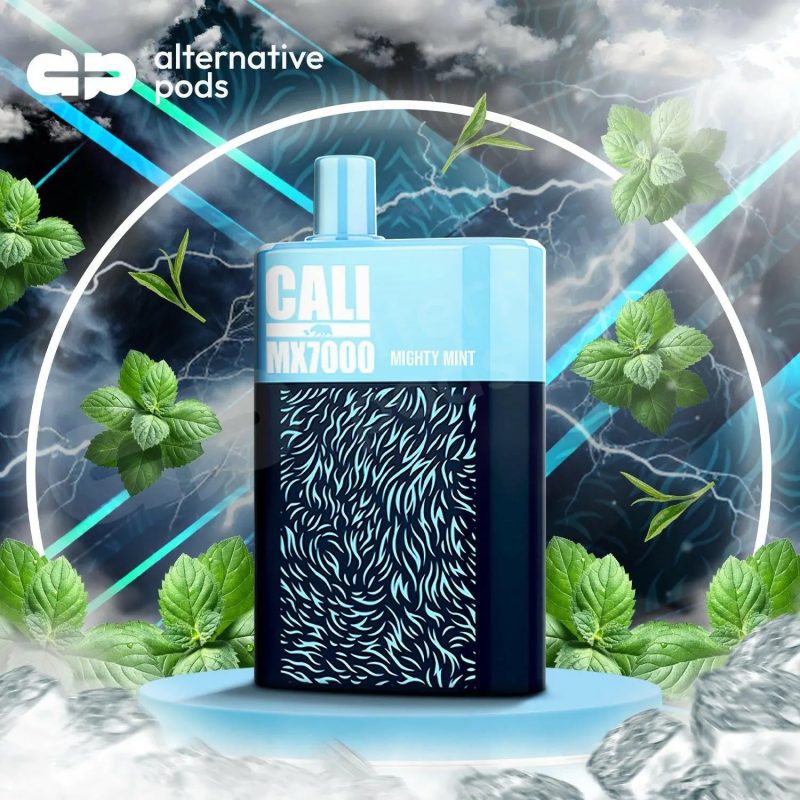 Cali MX7000 Puffs Disposable Vape - Mighty Mint