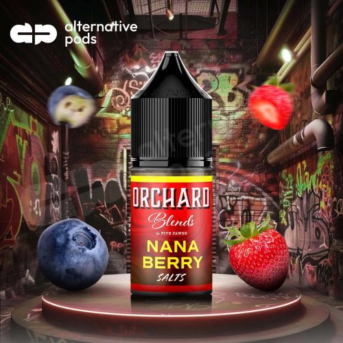 Five Pawns x Orchard Blend Nicotine Salt E-Liquid 30ML - Nana Berry 