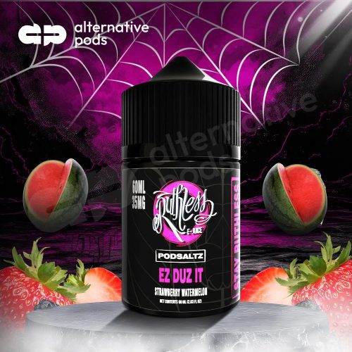 Ruthless Podsaltz Nicotine E-Liquid 60ML - Ez Duz It