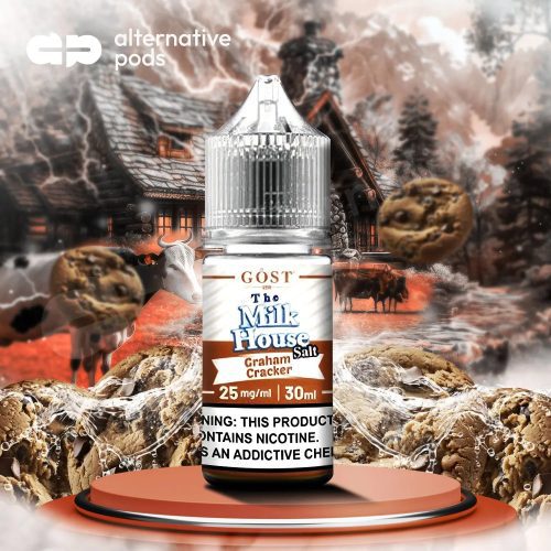 The Milk House Salt By Gost Vapor Nicotine Salt E-Liquid 30ML - Alternative pods | Online Vape & Smoke Shop