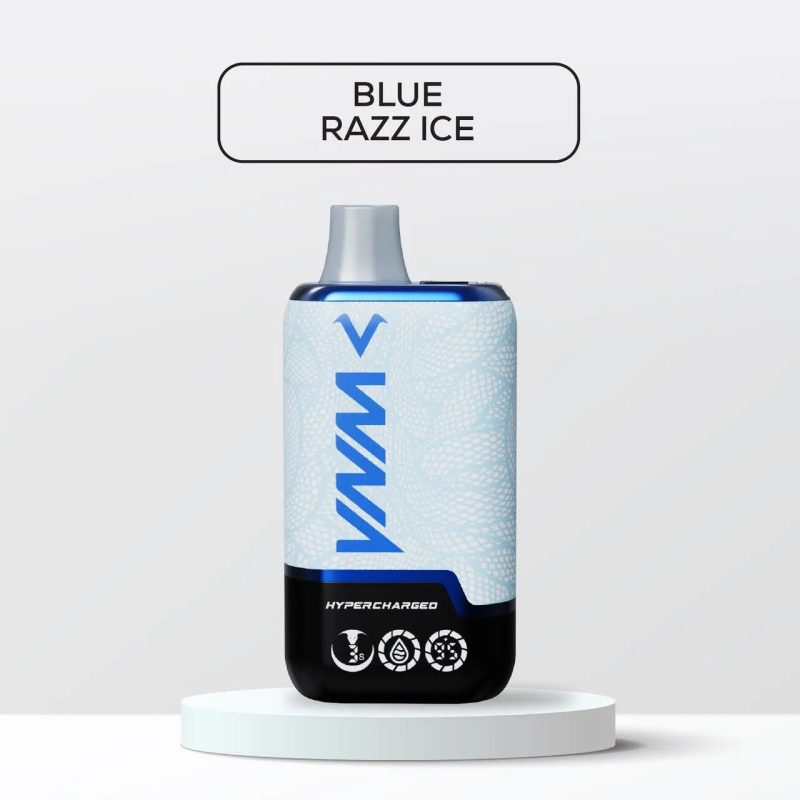 VNM Hypercharged VM25000 - Blue Razz Ice