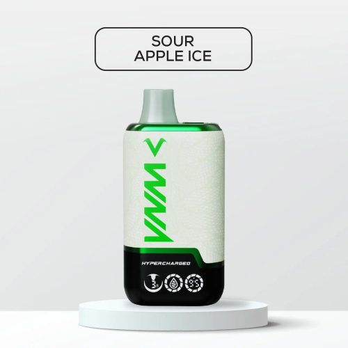 VNM Hypercharged VM25000 - Sour Apple Ice 